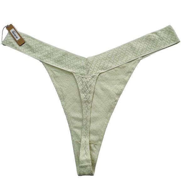 SKIMS Logo Mesh Thong Lot of 2 Bone Berry Womens 4X‎ - Picture 6 of 12
